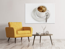 Load image into Gallery viewer, Canvas print Fresh cup of coffee
