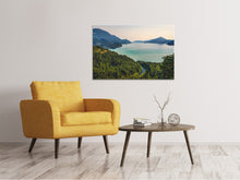 Load image into Gallery viewer, Canvas print Best view of the mountain lake
