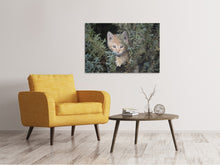 Load image into Gallery viewer, Canvas print Tiger Kitten
