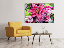 Load image into Gallery viewer, Canvas print Bouquet with lily
