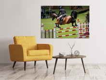 Load image into Gallery viewer, Canvas print The show jumper

