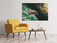 Load image into Gallery viewer, Canvas print Fascination dolphin
