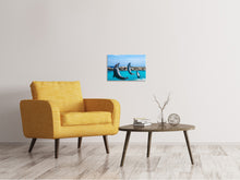 Load image into Gallery viewer, Canvas print 3 dolphins
