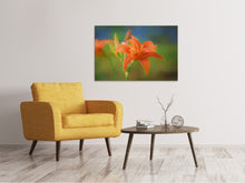 Load image into Gallery viewer, Canvas print Painting of a lily
