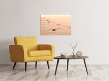 Load image into Gallery viewer, Canvas print Pebbles in the sand
