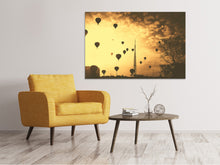 Load image into Gallery viewer, Canvas print Many hot air balloons
