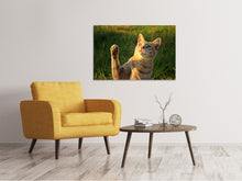 Load image into Gallery viewer, Canvas print Cats game
