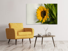 Load image into Gallery viewer, Canvas print Beautiful sunflower

