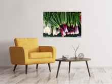 Load image into Gallery viewer, Canvas print spring onions
