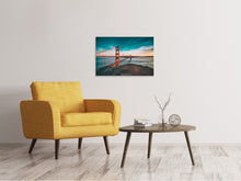 Load image into Gallery viewer, Canvas print Golden Gate in the light
