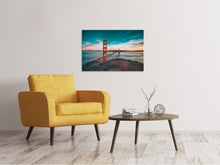 Load image into Gallery viewer, Canvas print Golden Gate in the light
