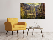 Load image into Gallery viewer, Canvas print Lake in the forest
