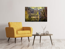 Load image into Gallery viewer, Canvas print Lake in the forest
