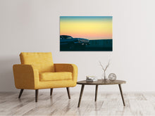 Load image into Gallery viewer, Canvas print Vintage car in the evening light
