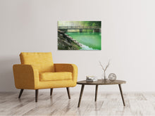 Load image into Gallery viewer, Canvas print The green pond
