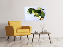 Load image into Gallery viewer, Canvas print green smoothie
