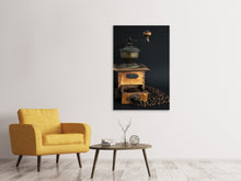 Load image into Gallery viewer, Canvas print Antique coffee grinder
