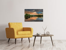 Load image into Gallery viewer, Canvas print Mystic lake
