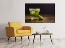 Load image into Gallery viewer, Canvas print Fresh caipirinha
