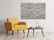 Load image into Gallery viewer, Canvas print Stone wall design

