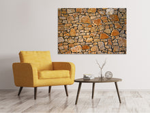 Load image into Gallery viewer, Canvas print Nature stone wall
