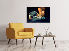 Load image into Gallery viewer, Canvas print A lightbulb
