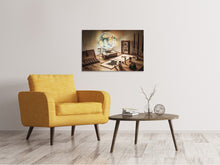 Load image into Gallery viewer, Canvas print Antique desk

