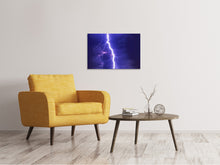 Load image into Gallery viewer, Canvas print Imposing lightning
