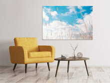Load image into Gallery viewer, Canvas print Blades of grass in the sky
