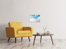 Load image into Gallery viewer, Canvas print Blades of grass in the sky
