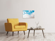 Load image into Gallery viewer, Canvas print Blades of grass in the sky

