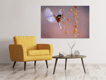 Load image into Gallery viewer, Canvas print Bird in action
