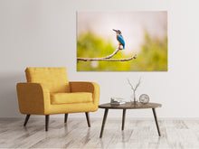 Load image into Gallery viewer, Canvas print The kingfisher
