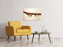 Load image into Gallery viewer, Canvas print 2 raindrops
