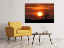 Load image into Gallery viewer, Canvas print The sunset on the horizon
