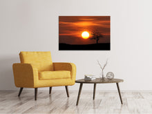 Load image into Gallery viewer, Canvas print The sunset on the horizon

