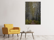 Load image into Gallery viewer, Canvas print Birch avenue
