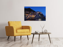 Load image into Gallery viewer, Canvas print At night in Cinque
