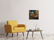 Load image into Gallery viewer, Canvas print At night in Dresden
