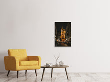 Load image into Gallery viewer, Canvas print Prague at night 2
