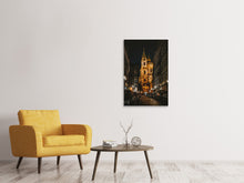 Load image into Gallery viewer, Canvas print Prague at night 2
