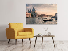 Load image into Gallery viewer, Canvas print At the canal of Venice
