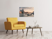 Load image into Gallery viewer, Canvas print At the canal of Venice
