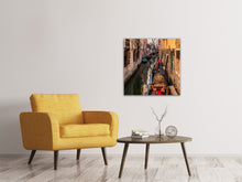 Load image into Gallery viewer, Canvas print The gondolas of Venice
