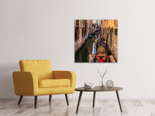 Load image into Gallery viewer, Canvas print The gondolas of Venice
