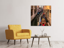Load image into Gallery viewer, Canvas print The gondolas of Venice
