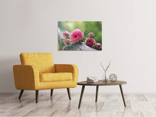 Load image into Gallery viewer, Canvas print bush roses
