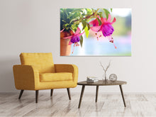 Load image into Gallery viewer, Canvas print The fuchsias
