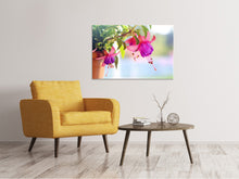 Load image into Gallery viewer, Canvas print The fuchsias
