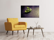 Load image into Gallery viewer, Canvas print Basil leaves
